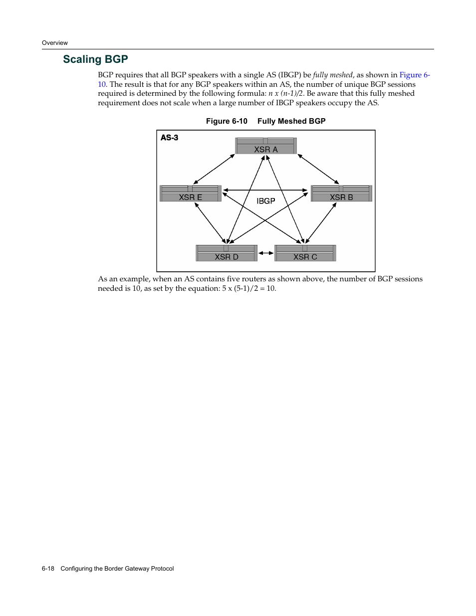 Scaling bgp, Scaling bgp -18 | Enterasys Networks Security Router X-PeditionTM User Manual | Page 166 / 466