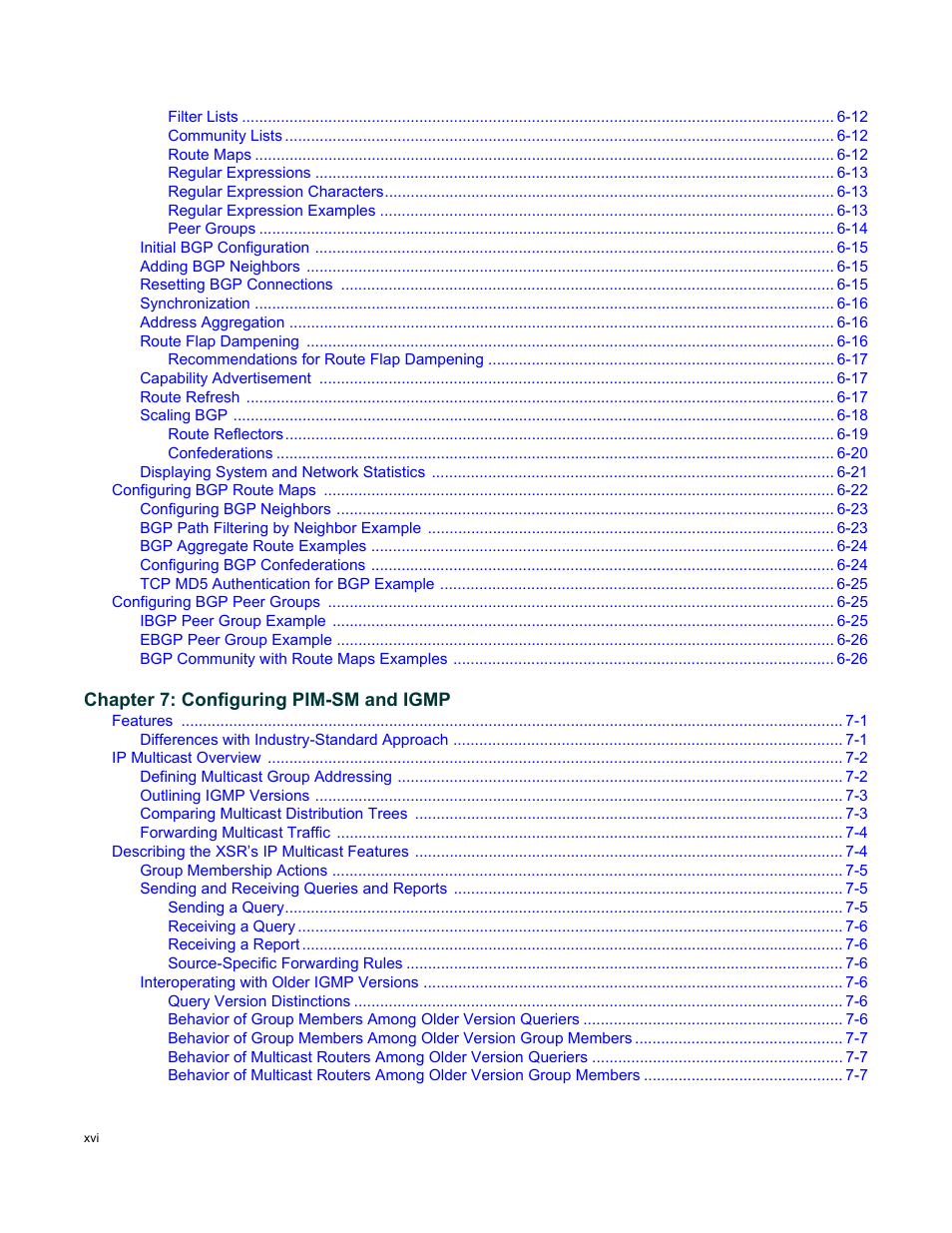 Enterasys Networks Security Router X-PeditionTM User Manual | Page 18 / 466