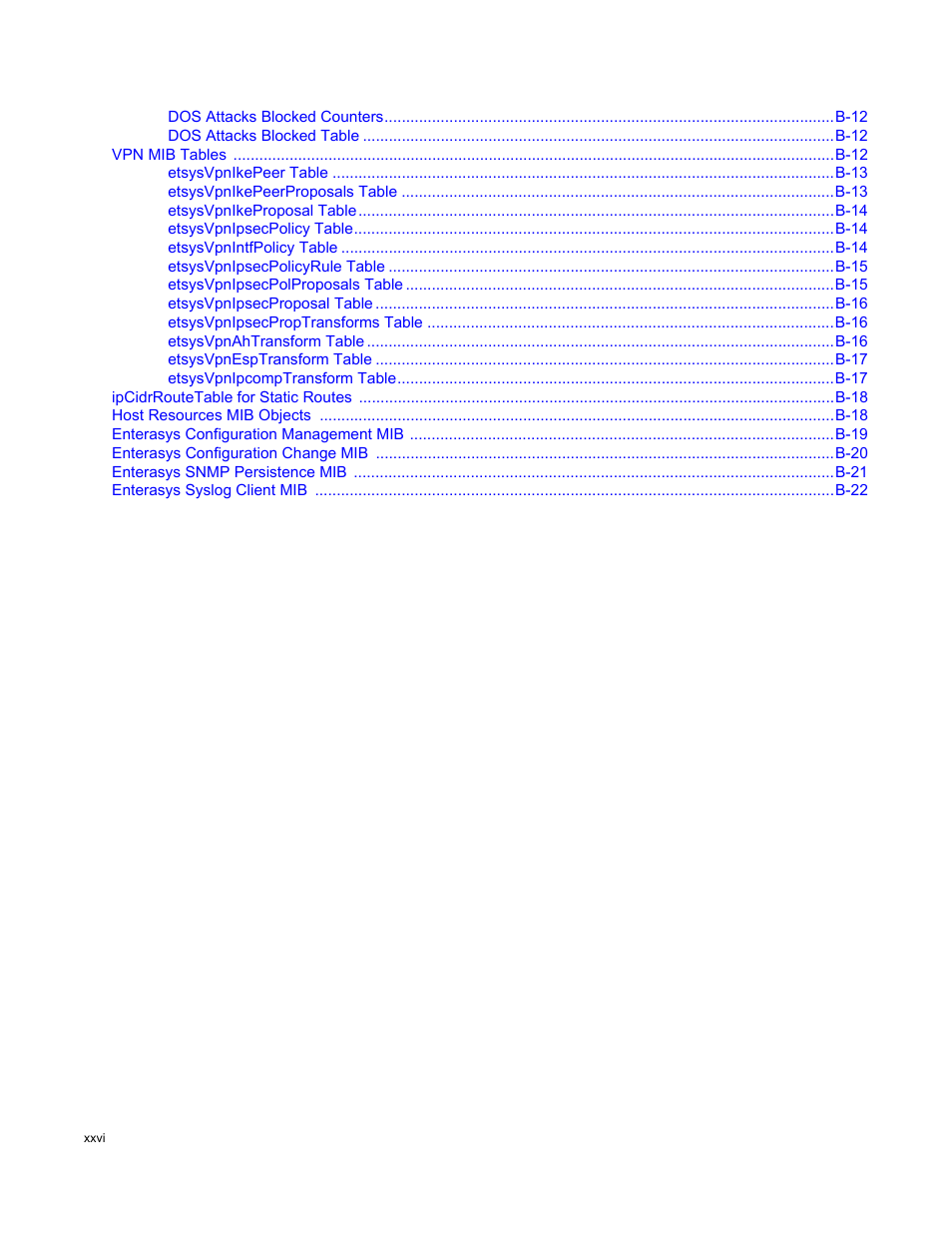 Enterasys Networks Security Router X-PeditionTM User Manual | Page 28 / 466