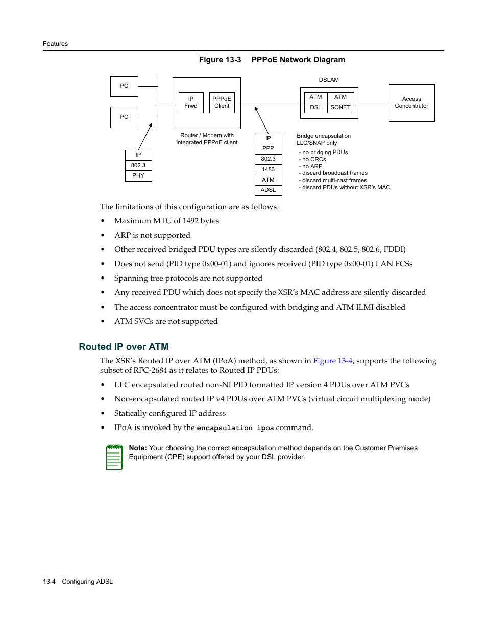 Routed ip over atm, Routed ip over atm -4 | Enterasys Networks Security Router X-PeditionTM User Manual | Page 316 / 466