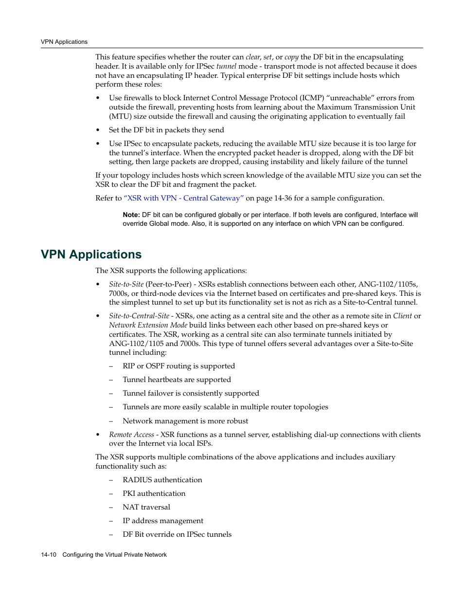 Vpn applications, Vpn applications -10 | Enterasys Networks Security Router X-PeditionTM User Manual | Page 332 / 466