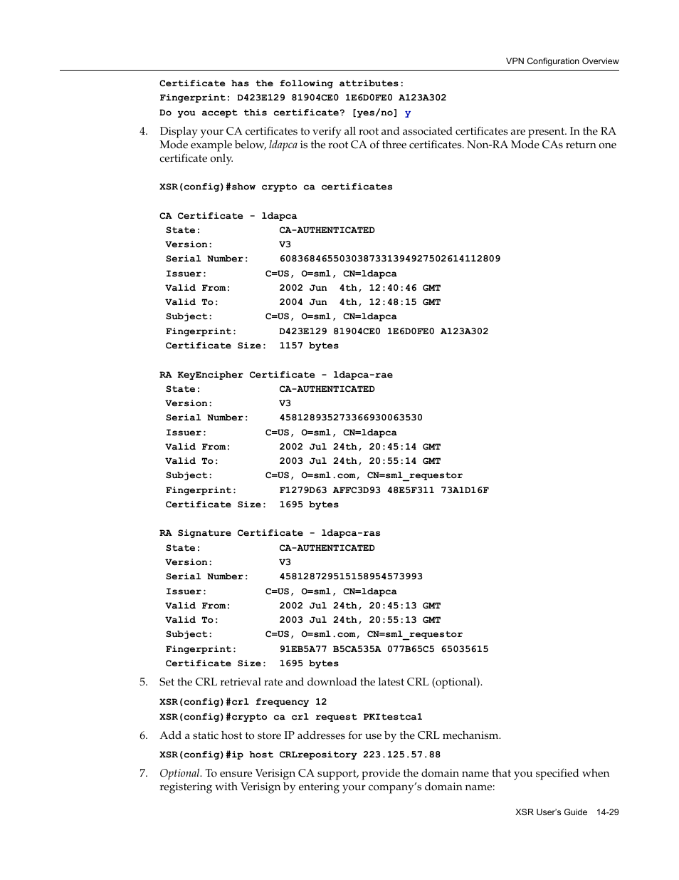 Enterasys Networks Security Router X-PeditionTM User Manual | Page 351 / 466