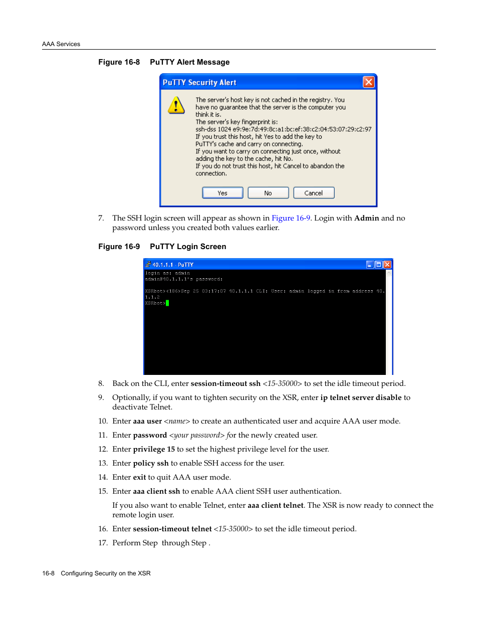 Step, Figure 16-8 | Enterasys Networks Security Router X-PeditionTM User Manual | Page 394 / 466