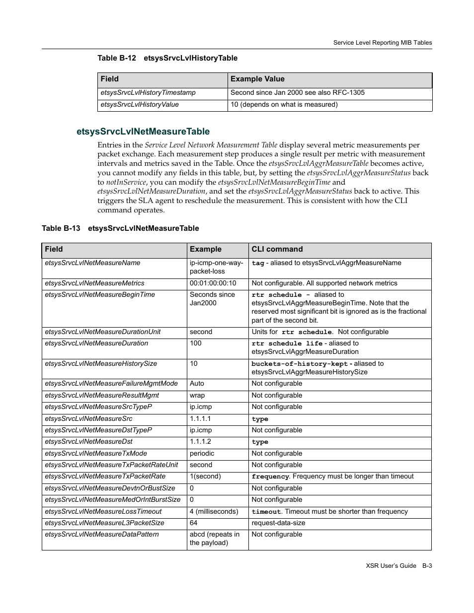 Etsyssrvclvlnetmeasuretable | Enterasys Networks Security Router X-PeditionTM User Manual | Page 445 / 466