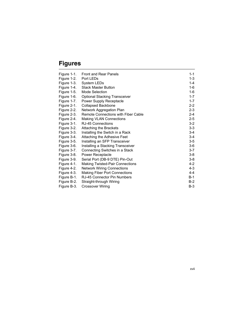 Figures | Enterasys Networks V2H124-24P User Manual | Page 19 / 68