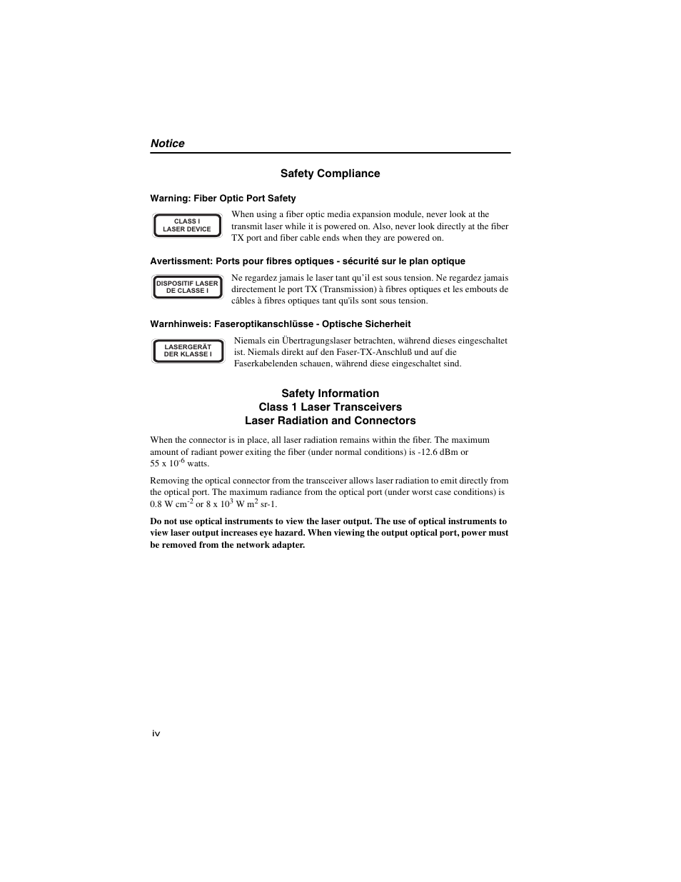 Enterasys Networks V2H124-24P User Manual | Page 6 / 68