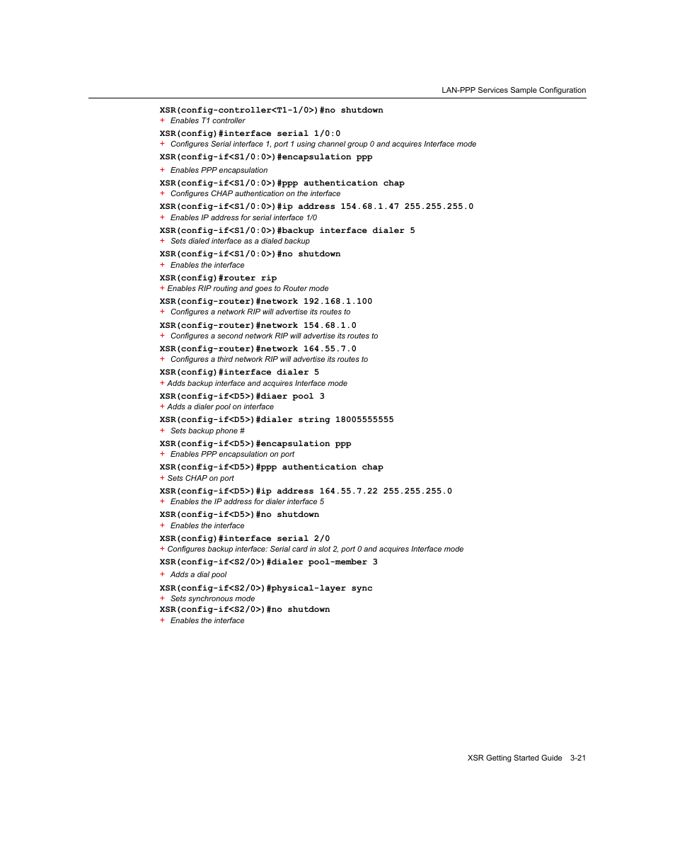 Enterasys Networks XSR-3150 User Manual | Page 65 / 110