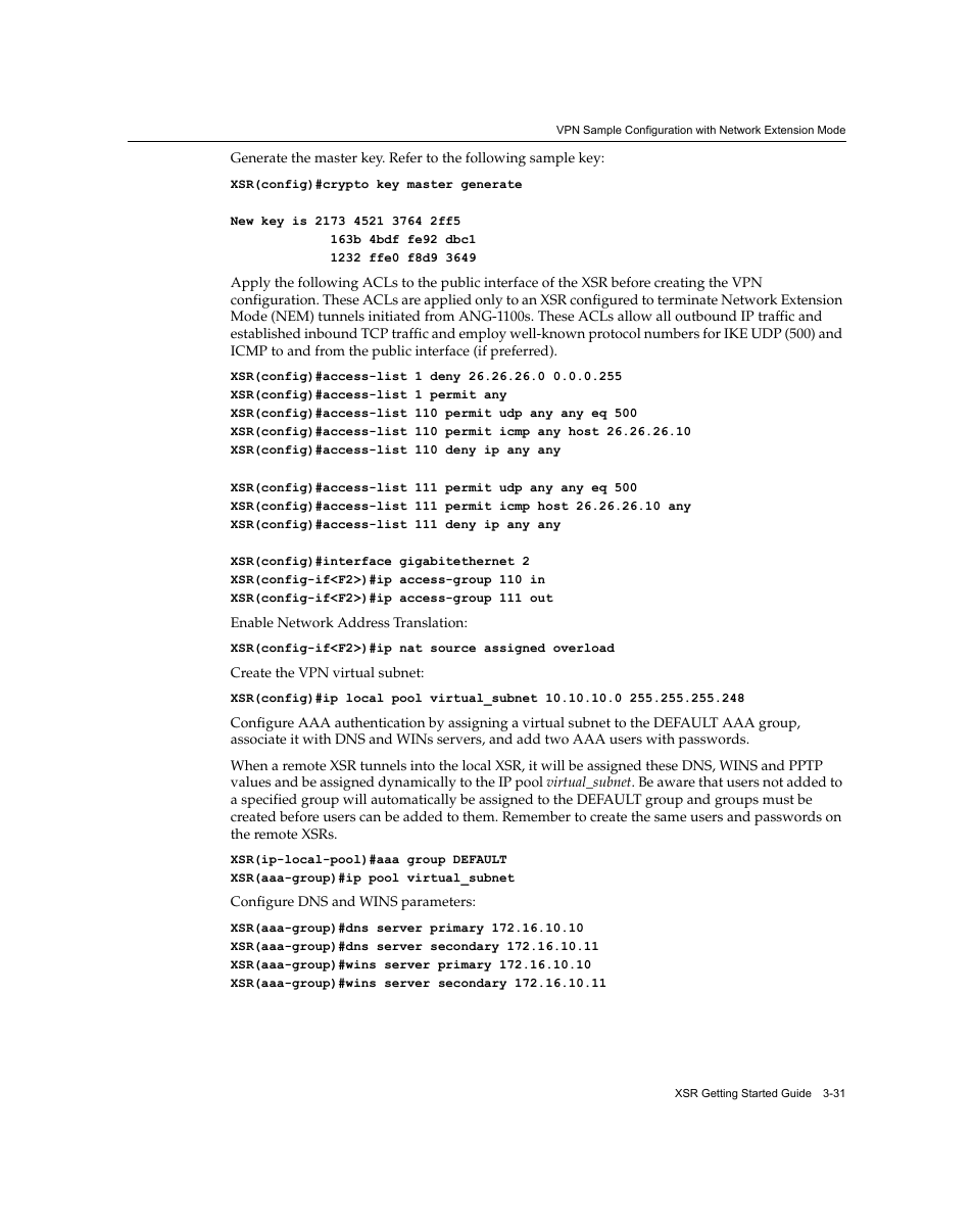 Enterasys Networks XSR-3150 User Manual | Page 75 / 110