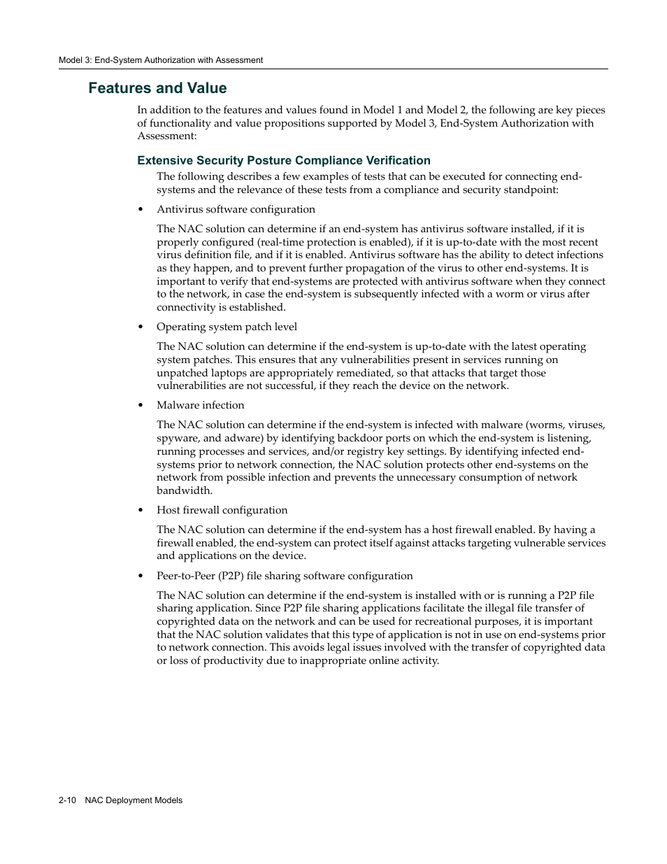 Features and value, Features and value -10 | Enterasys Networks 9034385 User Manual | Page 32 / 98