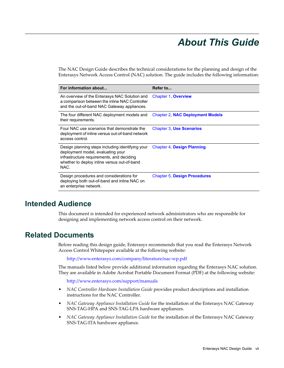 Enterasys Networks 9034385 User Manual | Page 9 / 98