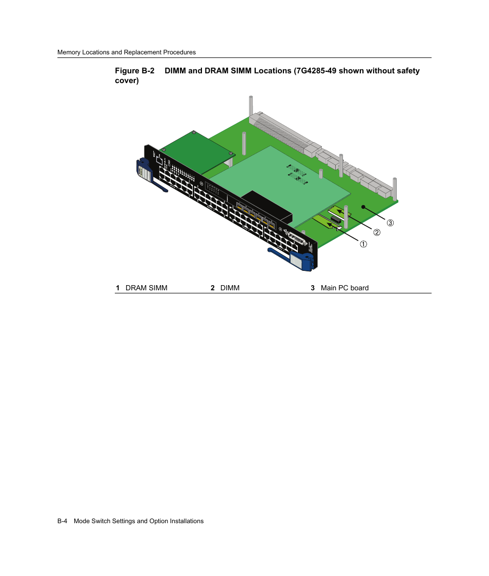 Figure b‐2 | Enterasys Networks Enterasys Platinum Distributed Forwarding Engine 7G4285-49 User Manual | Page 78 / 96