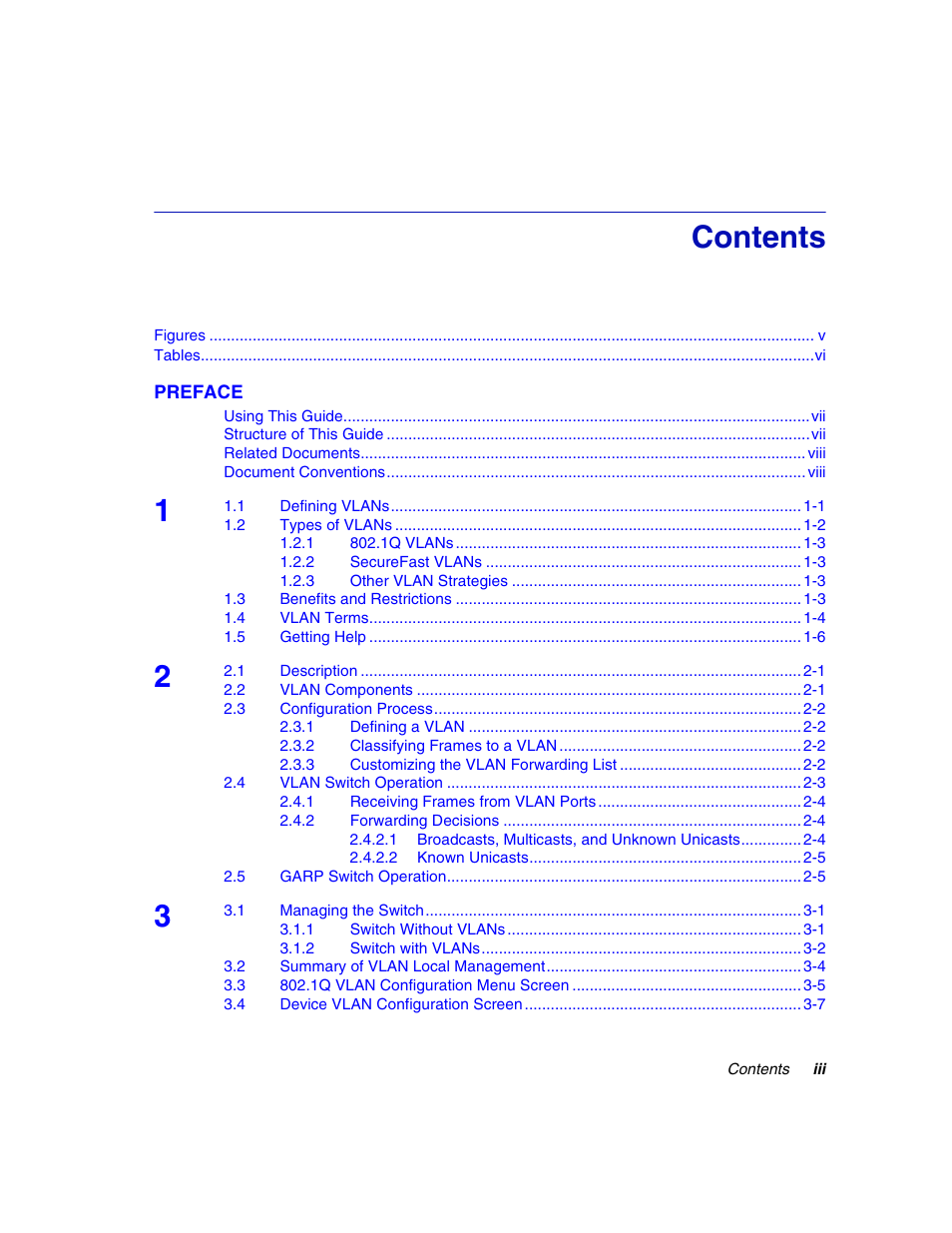 Enterasys Networks 802.1Q User Manual | Page 5 / 82