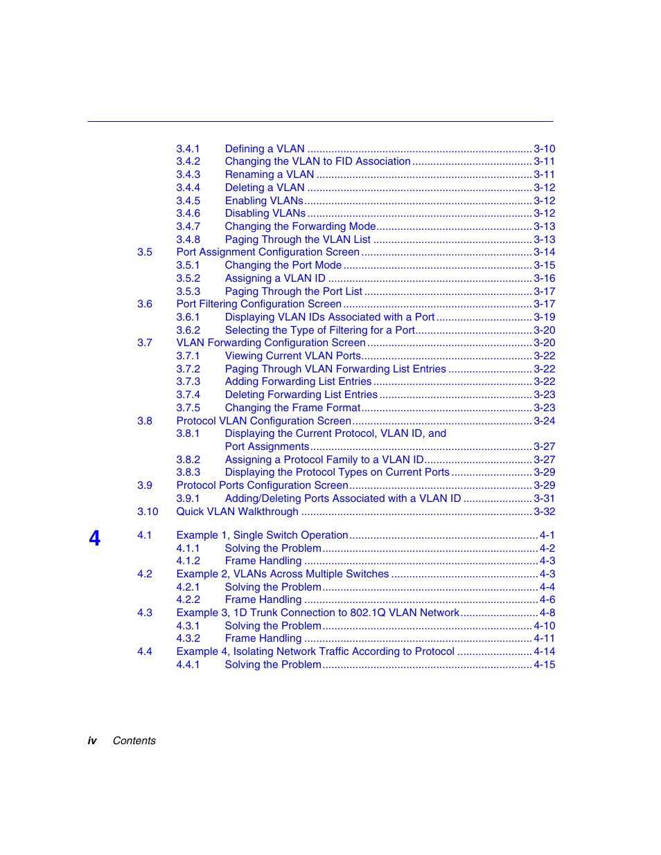 Enterasys Networks 802.1Q User Manual | Page 6 / 82