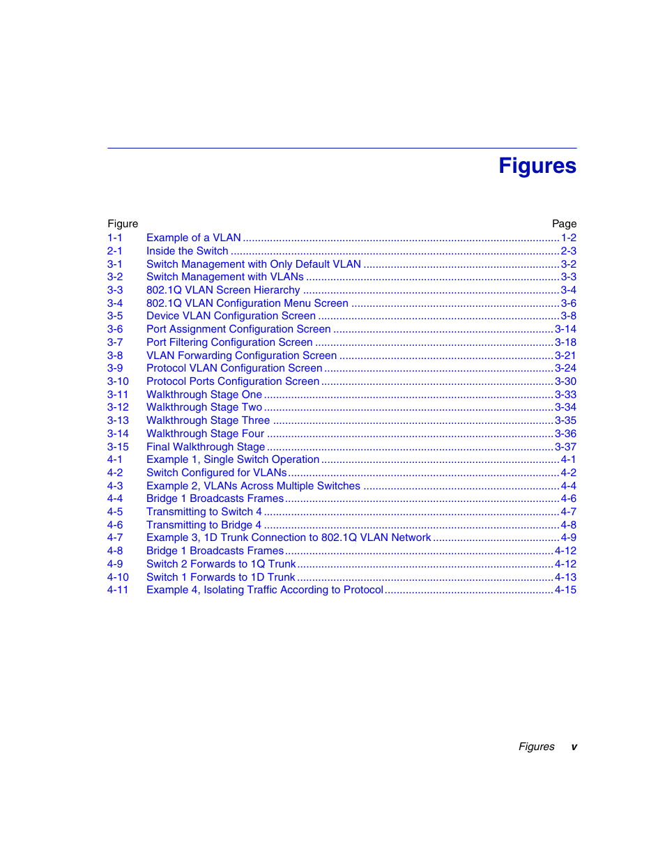 Figures | Enterasys Networks 802.1Q User Manual | Page 7 / 82