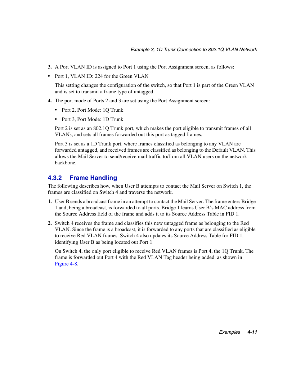 2 frame handling, Frame handling -11 | Enterasys Networks 802.1Q User Manual | Page 71 / 82