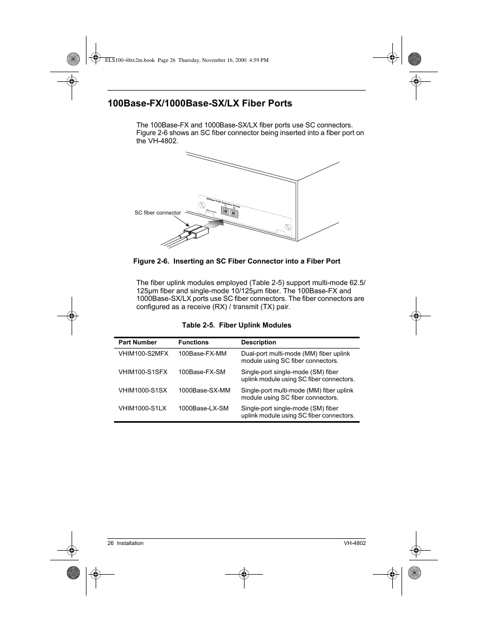 Enterasys Networks VH-4802 User Manual | Page 40 / 56