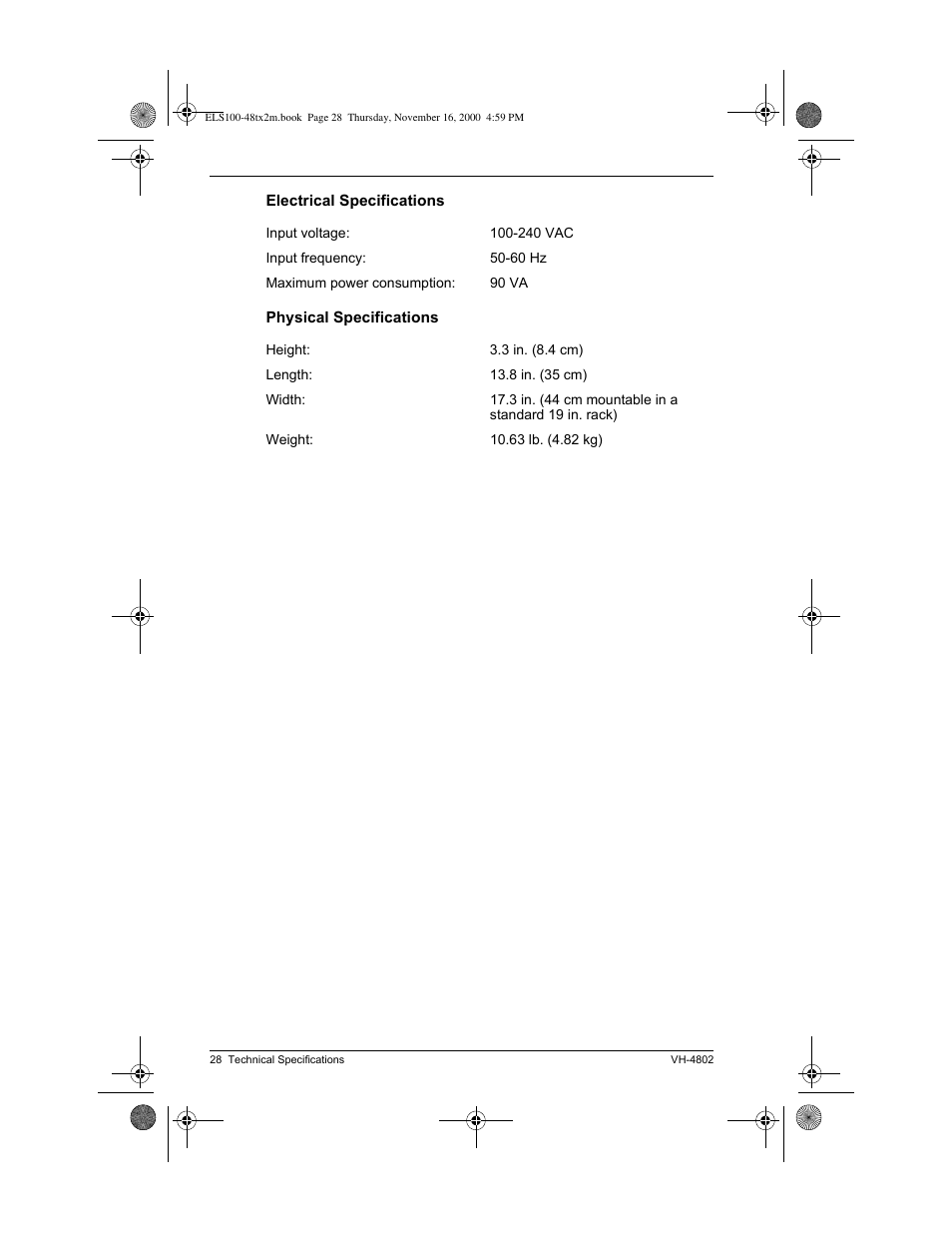 Enterasys Networks VH-4802 User Manual | Page 42 / 56