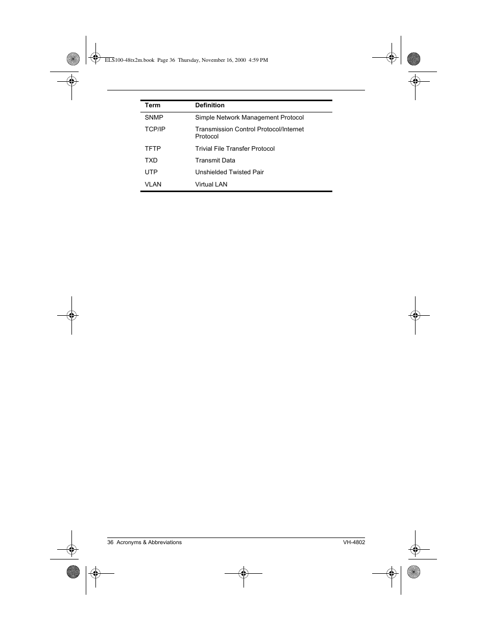 Enterasys Networks VH-4802 User Manual | Page 50 / 56