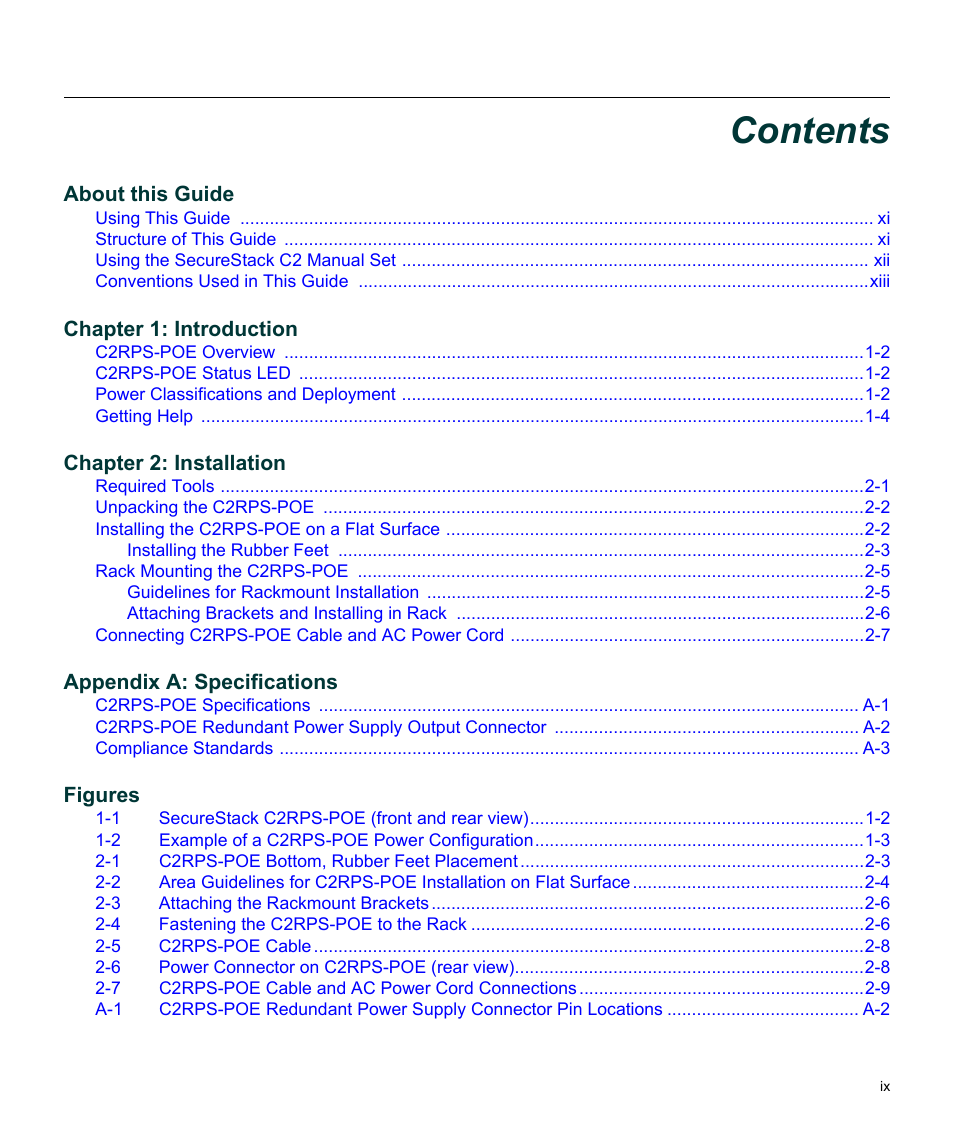 Enterasys Networks SecureStack C2 C2RPS-POE User Manual | Page 11 / 34