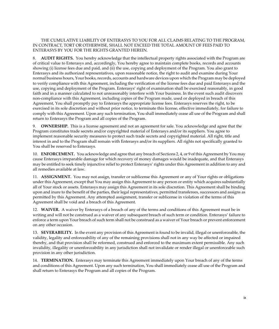 Enterasys Networks A2H124-24FX User Manual | Page 11 / 82