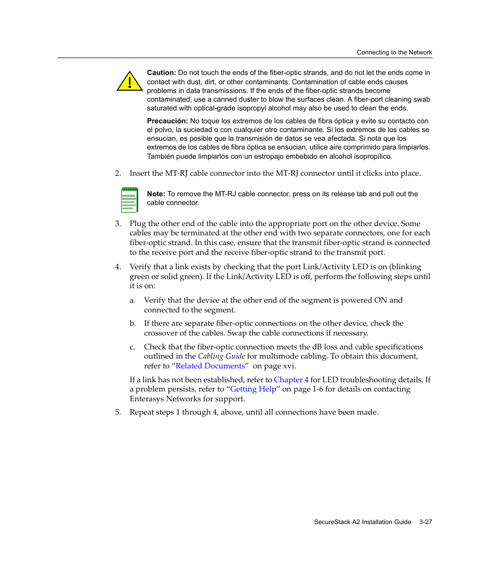 Enterasys Networks A2H124-24FX User Manual | Page 55 / 82