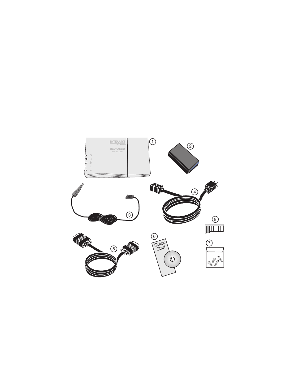 Unpacking and inspecting, Components, Unpacking and inspecting -3 | Components -3 | Enterasys Networks Wireless Ethernet Adapter I User Manual | Page 17 / 88