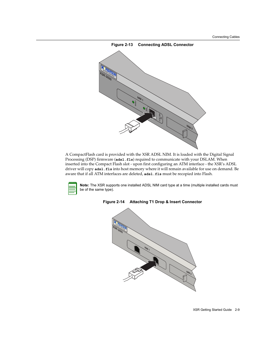 Figure 2-13, Figure 2-14, Adsl.fls | Enterasys Networks XSR-3020 User Manual | Page 41 / 110