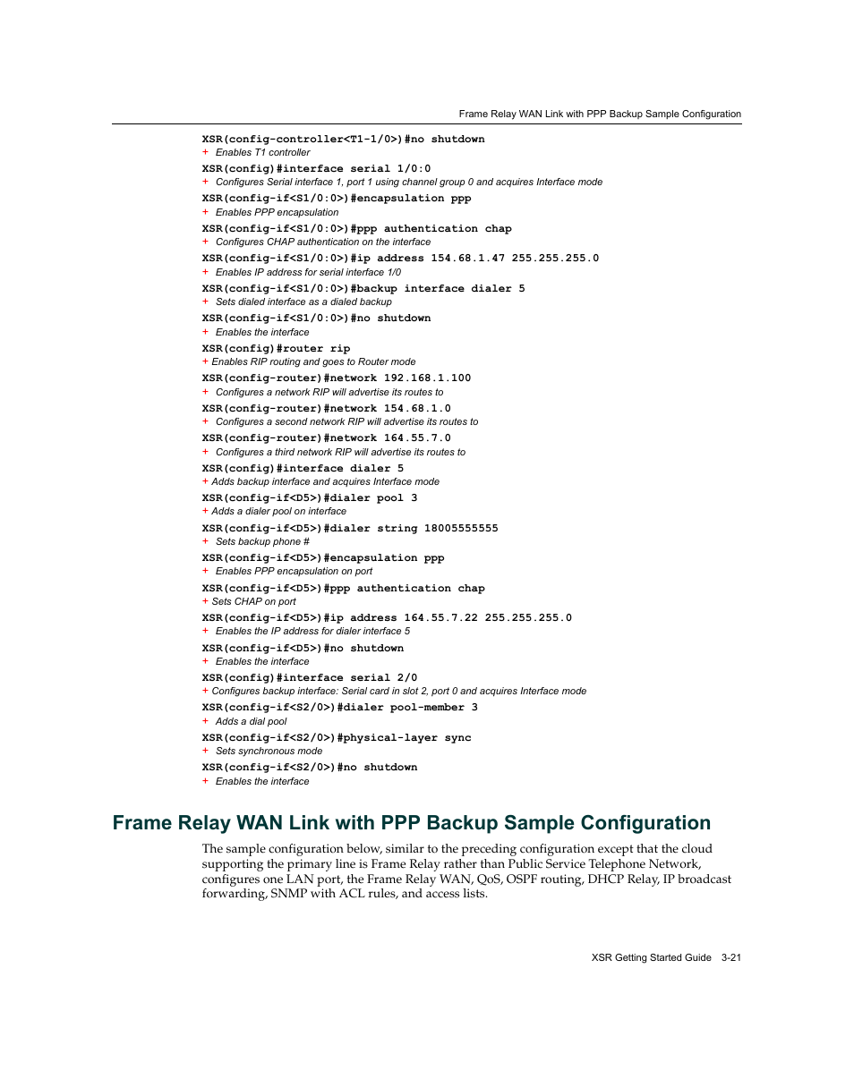 Enterasys Networks XSR-3020 User Manual | Page 65 / 110