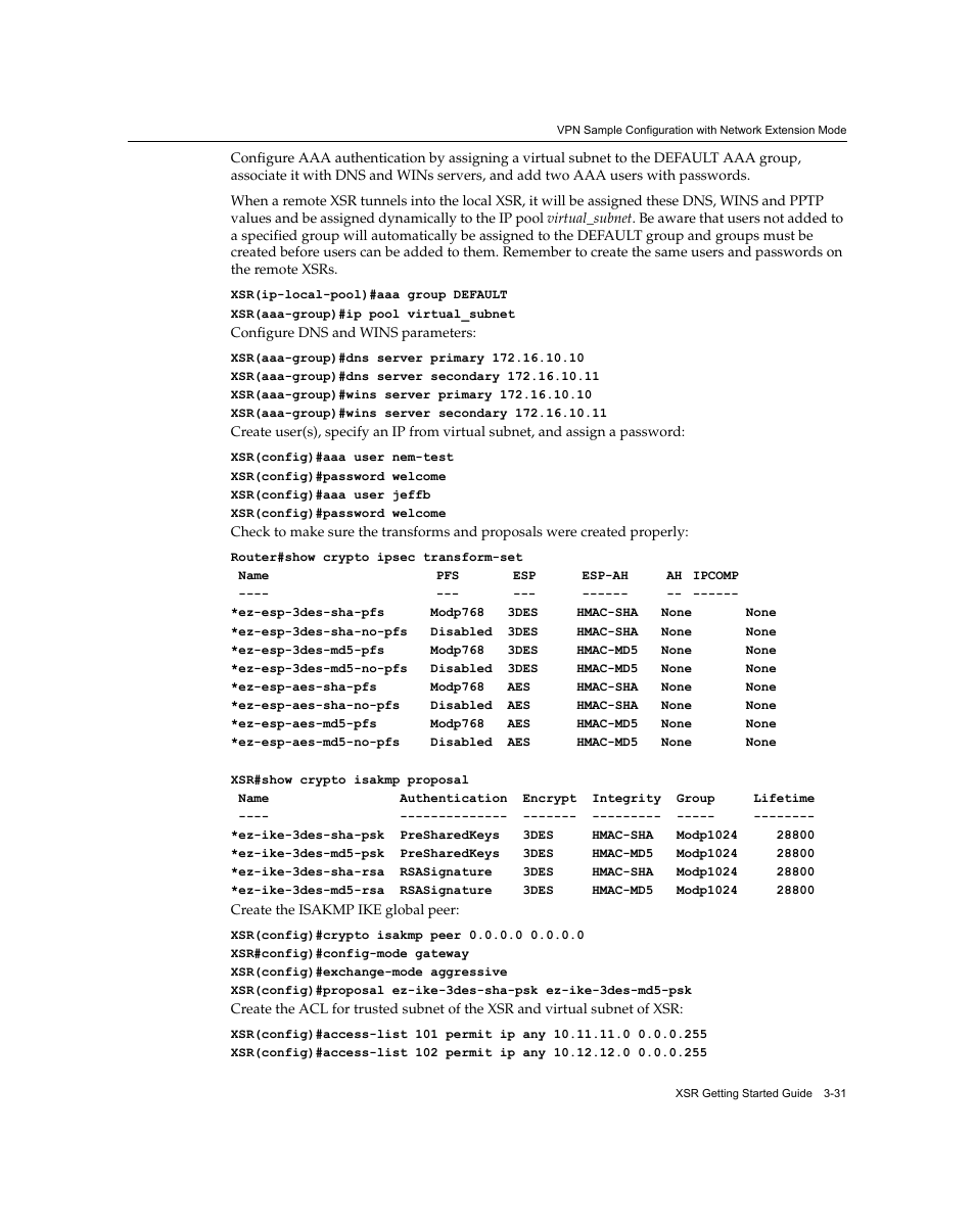 Enterasys Networks XSR-3020 User Manual | Page 75 / 110