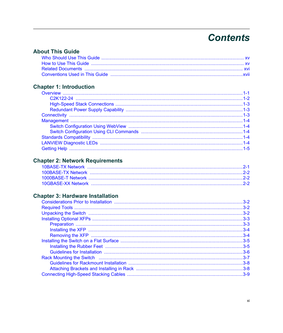 Enterasys Networks C2K122-24 User Manual | Page 13 / 70