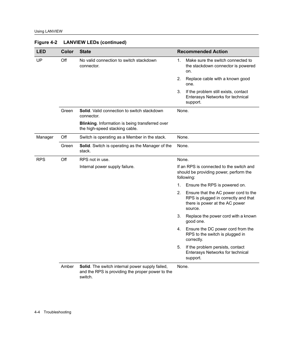 Enterasys Networks C2K122-24 User Manual | Page 60 / 70