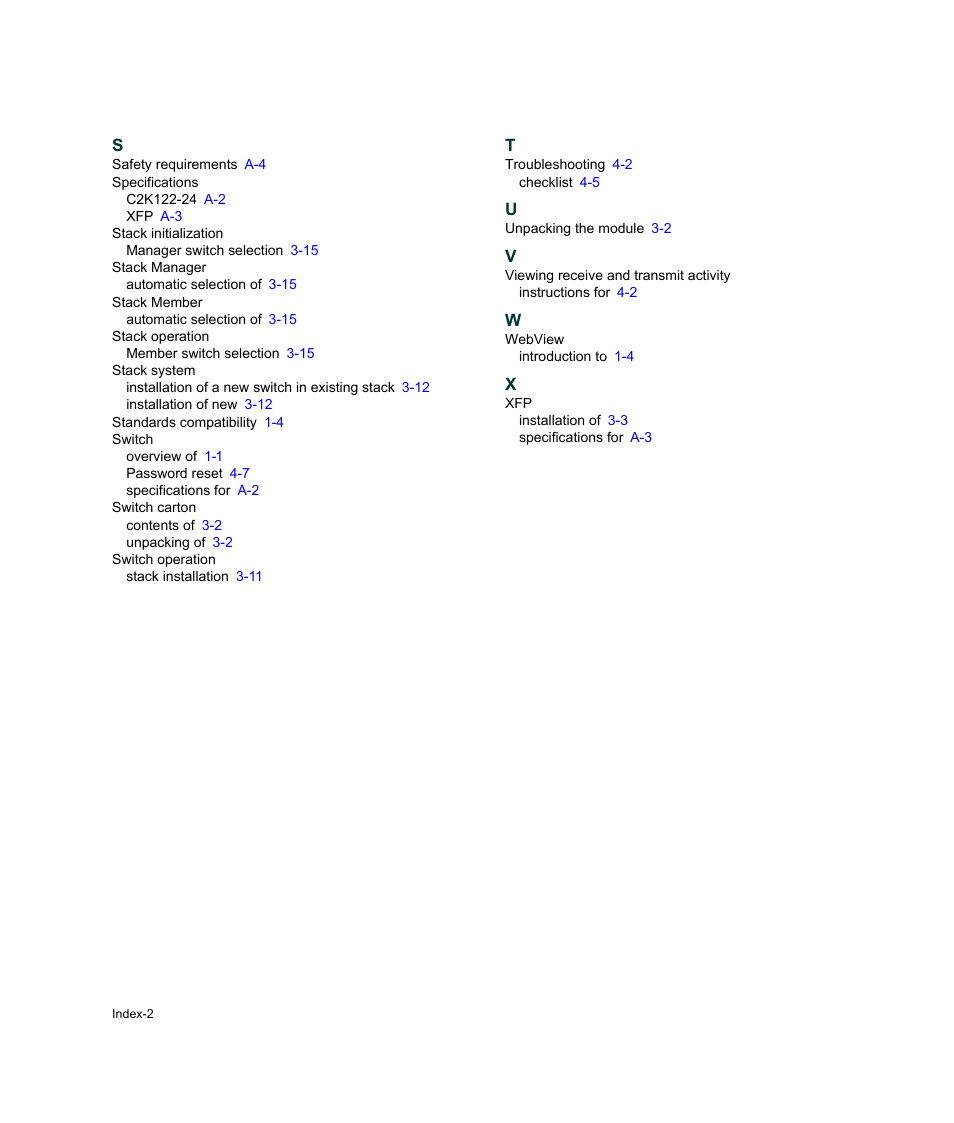 Enterasys Networks C2K122-24 User Manual | Page 70 / 70