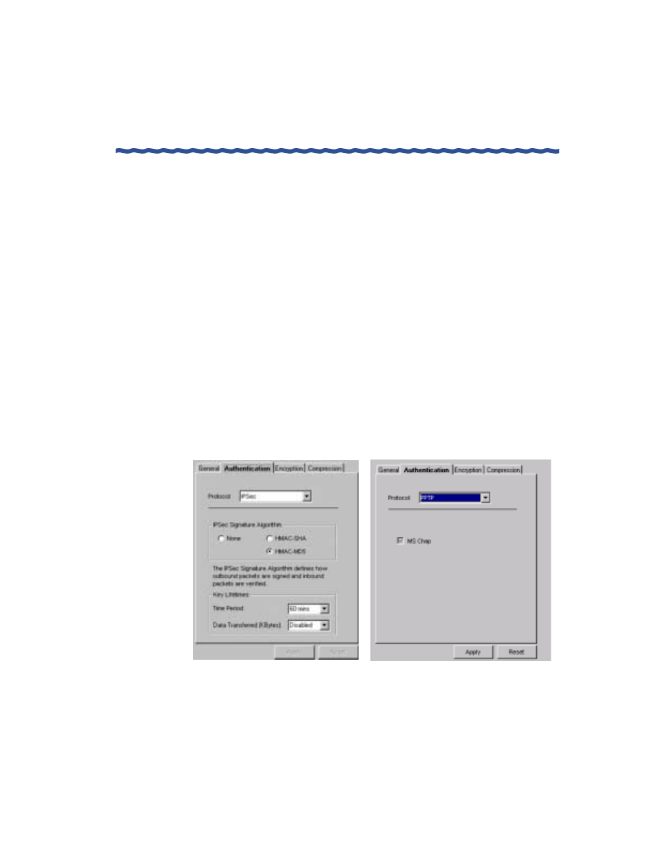 6 click the authentication tab, 7 do one of the following | Enterasys Networks Network Card User Manual | Page 57 / 276