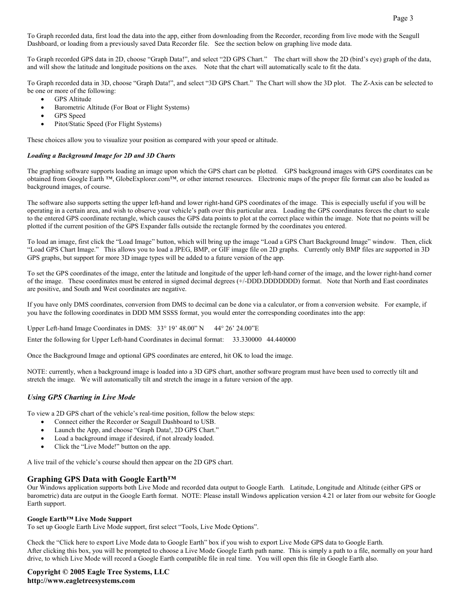 Eagle Tree Systems GPS-5HZ User Manual | Page 3 / 5