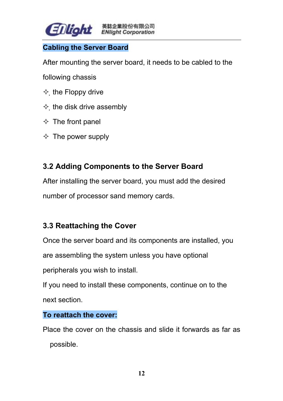 Enlight EN-898X User Manual | Page 12 / 45