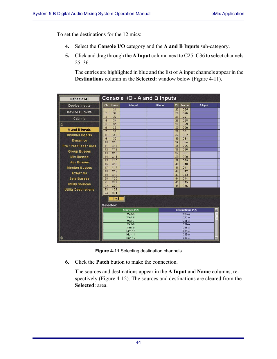 Euphonix System Digital Audio Mixing System 5B User Manual | Page 44 / 156