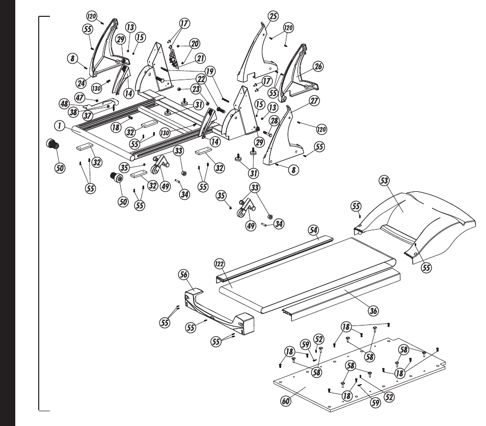 Evo Fitness EVO 1CD User Manual | Page 42 / 44