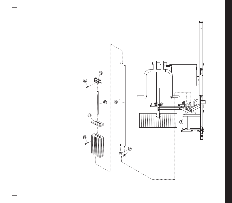 Assembly instructions | Evo Fitness 50551 User Manual | Page 13 / 32