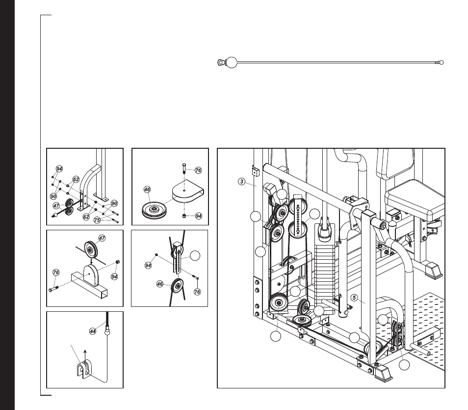 Assembly instructions | Evo Fitness 50551 User Manual | Page 20 / 32