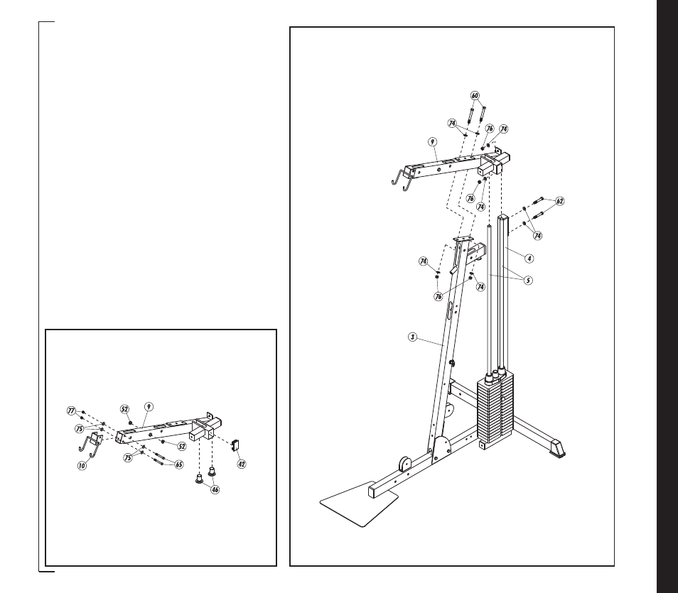 Assembly instructions | Evo Fitness 53553 User Manual | Page 11 / 28