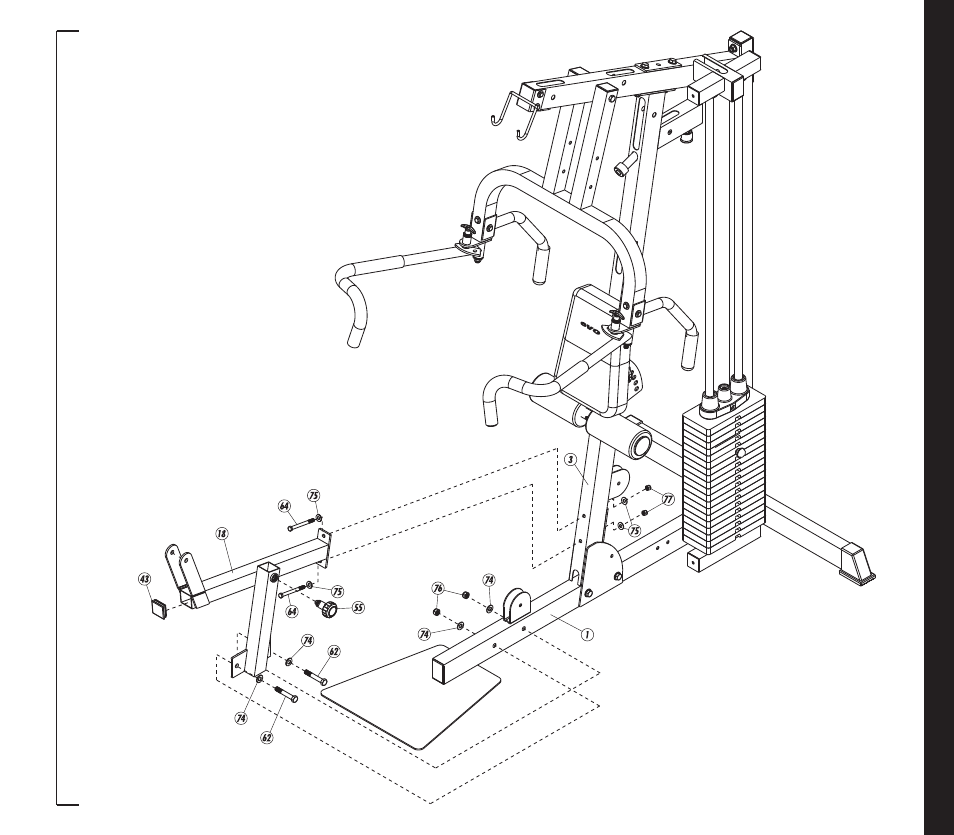 Assembly instructions | Evo Fitness 53553 User Manual | Page 15 / 28