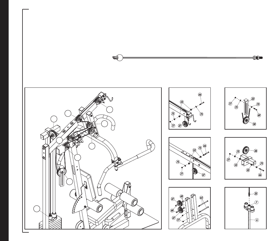 Assembly instructions | Evo Fitness 53553 User Manual | Page 18 / 28