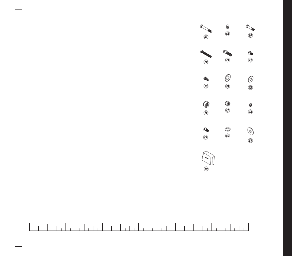 Part s list | Evo Fitness 53553 User Manual | Page 5 / 28