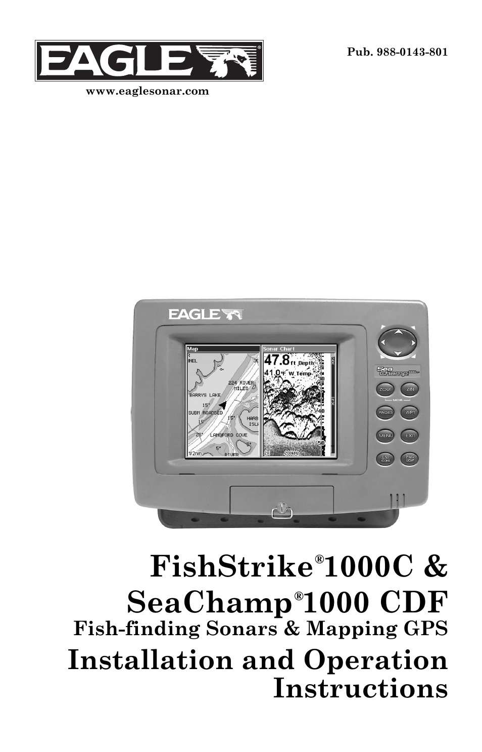 Eagle Electronics FISHSTRIKE 1000C User Manual | 204 pages