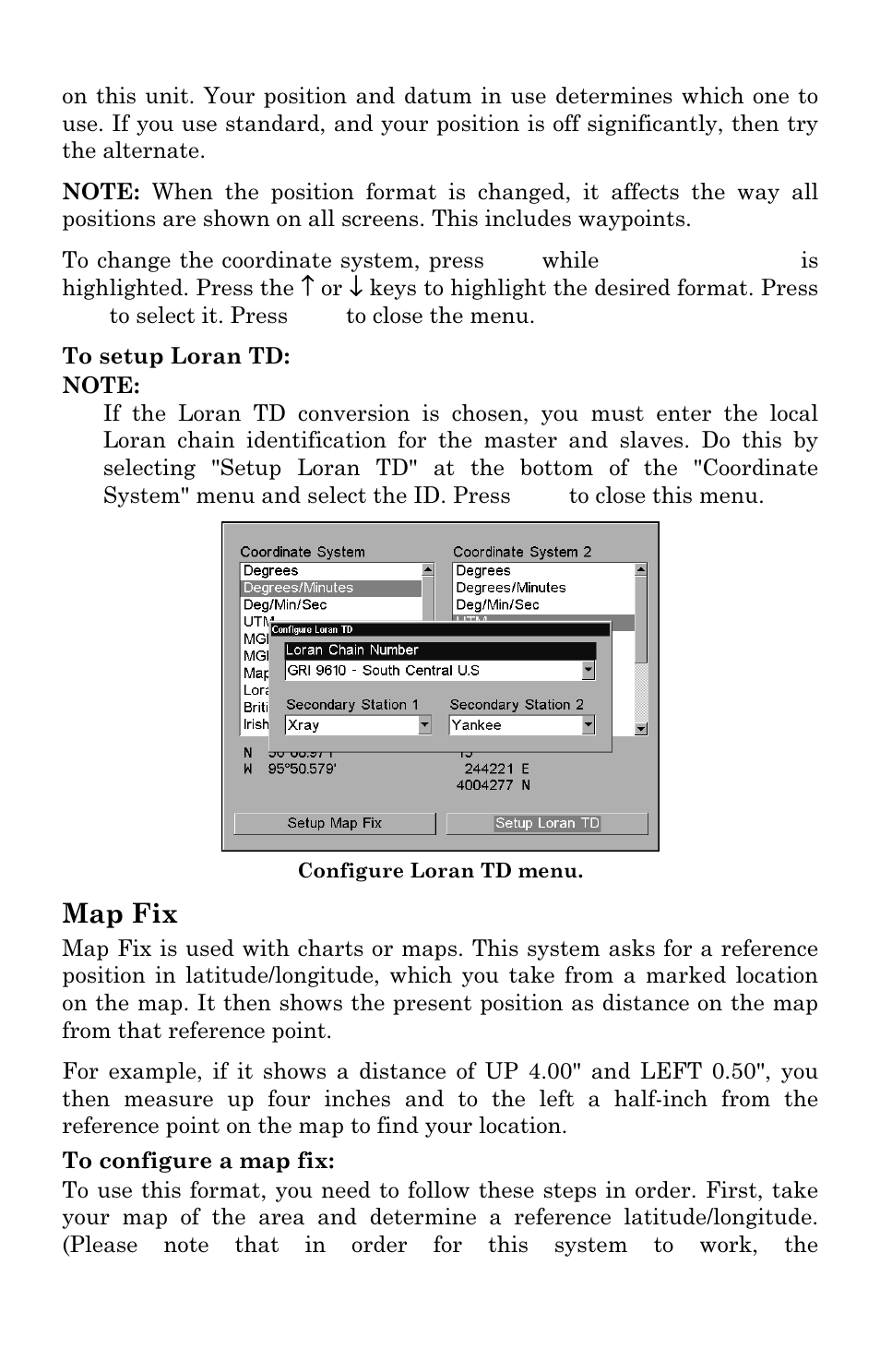 Map fix | Eagle Electronics FISHSTRIKE 1000C User Manual | Page 147 / 204