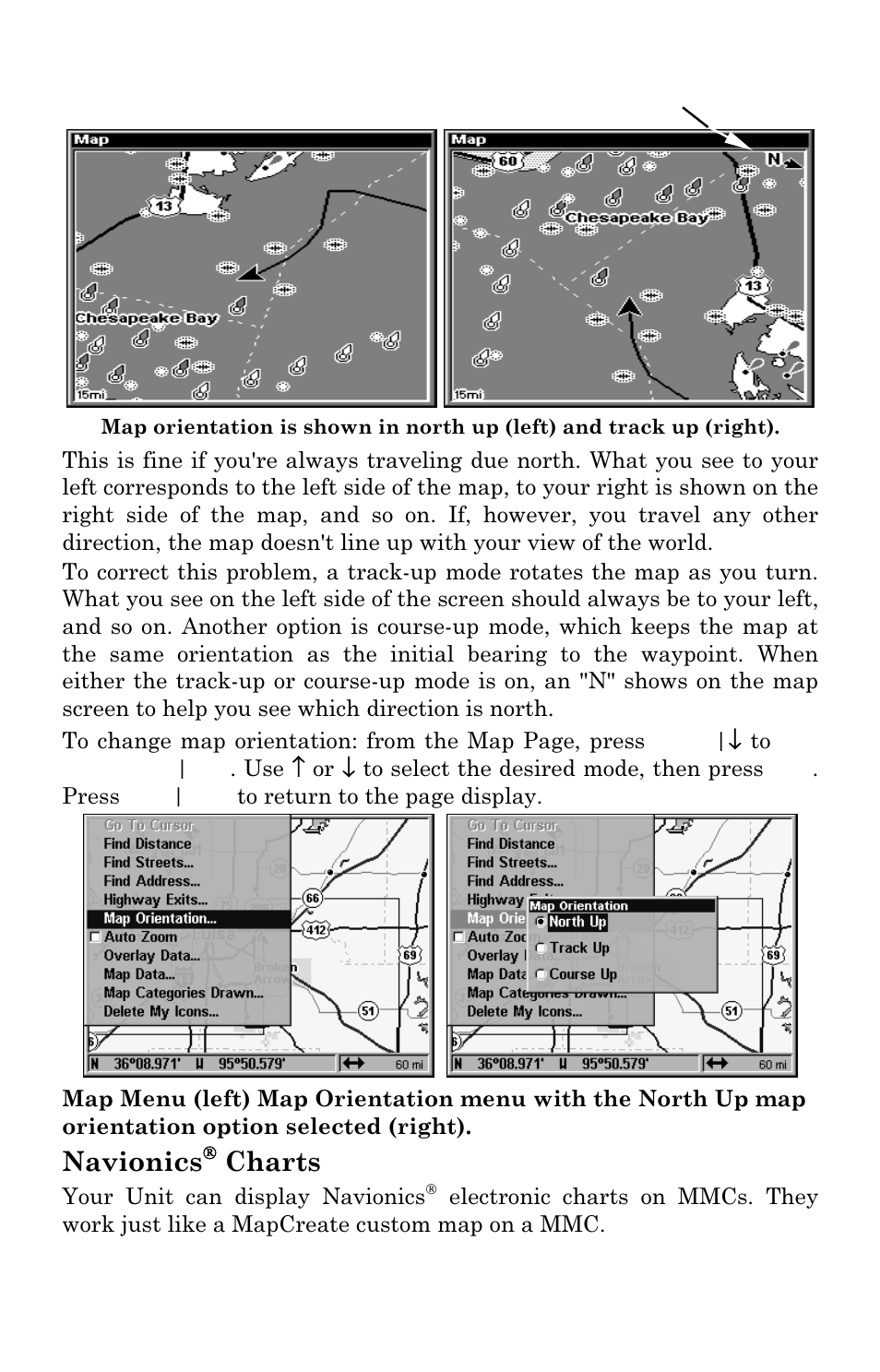 Navionics, Charts | Eagle Electronics FISHSTRIKE 1000C User Manual | Page 156 / 204