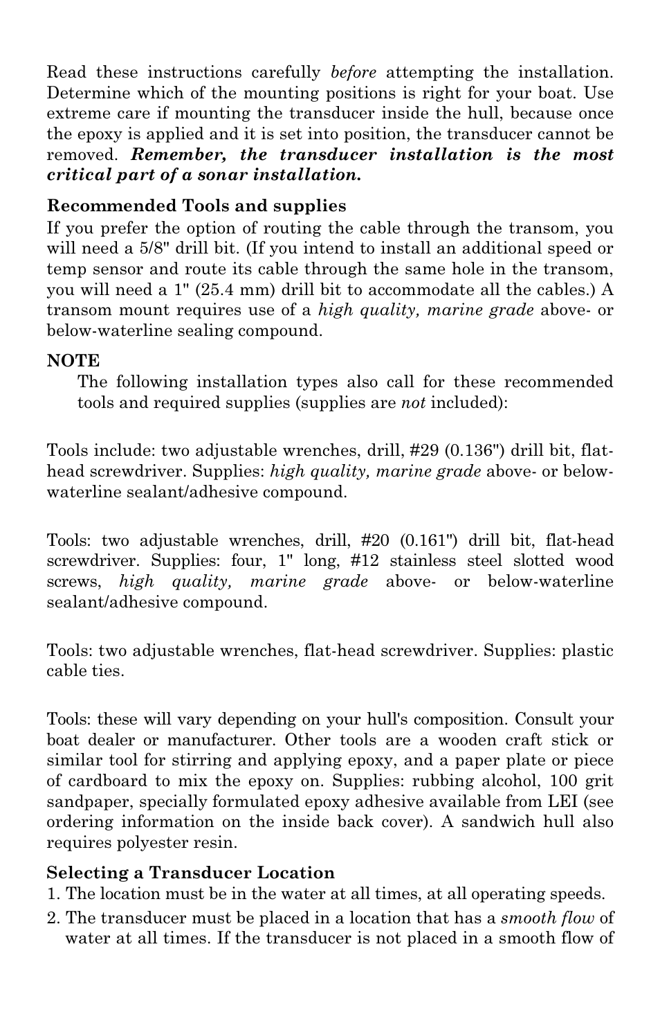 Eagle Electronics FISHSTRIKE 1000C User Manual | Page 22 / 204