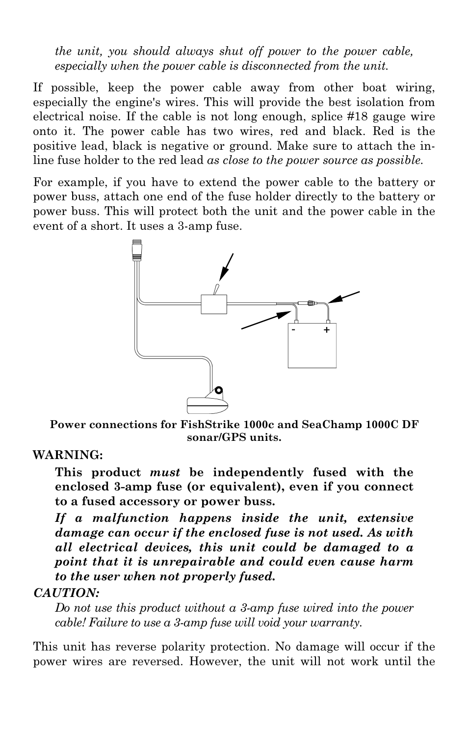 Eagle Electronics FISHSTRIKE 1000C User Manual | Page 42 / 204