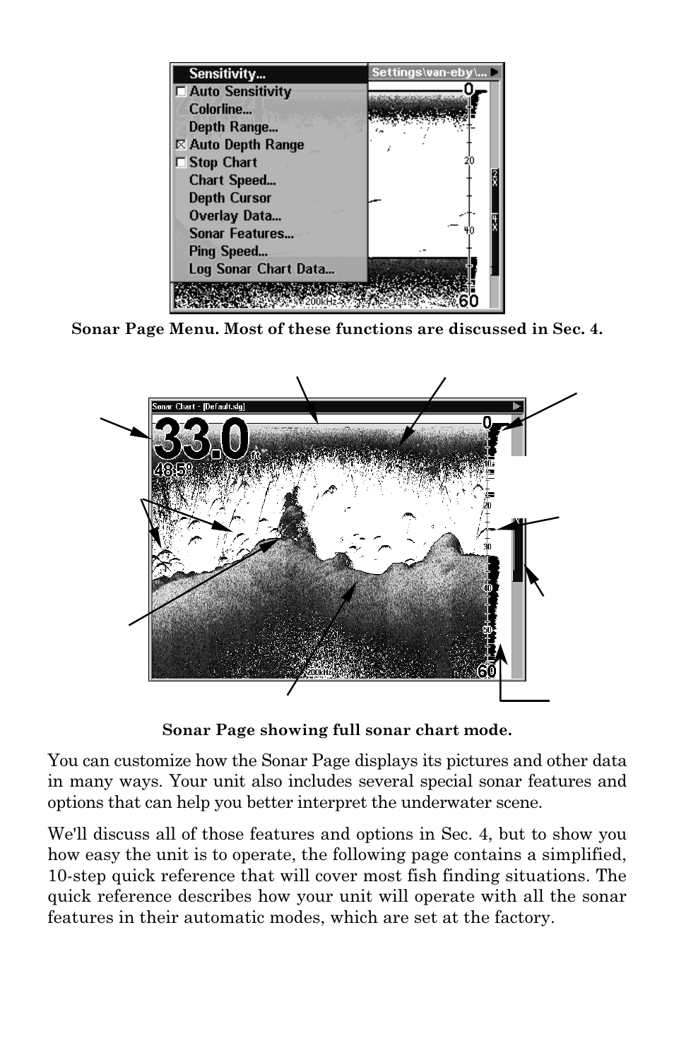 Eagle Electronics FISHSTRIKE 1000C User Manual | Page 56 / 204