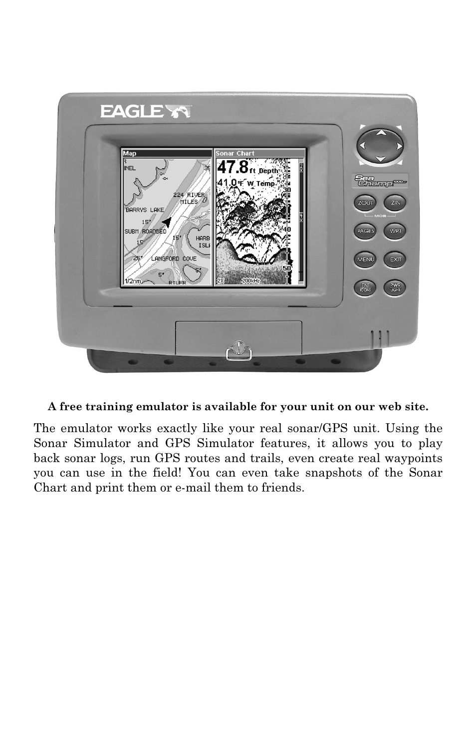 Eagle Electronics FISHSTRIKE 1000C User Manual | Page 62 / 204